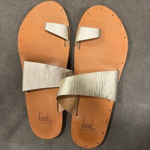 Beek Finch Sandals in Platinum